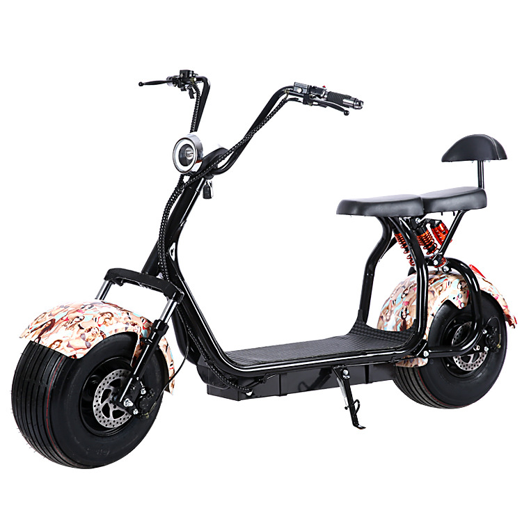 WKC5 2024 New Model Fat tire 2 Seat Mobility Scooter/Motorcycle/Vehicle