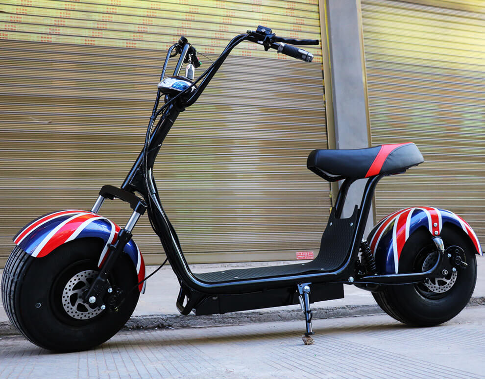 WKC2-3 Electric Scooter 60V1000W New Electric Scooter Double Shock Absorption Wide Tire Big Seat Big Wheel Motorcycle 3 wheels