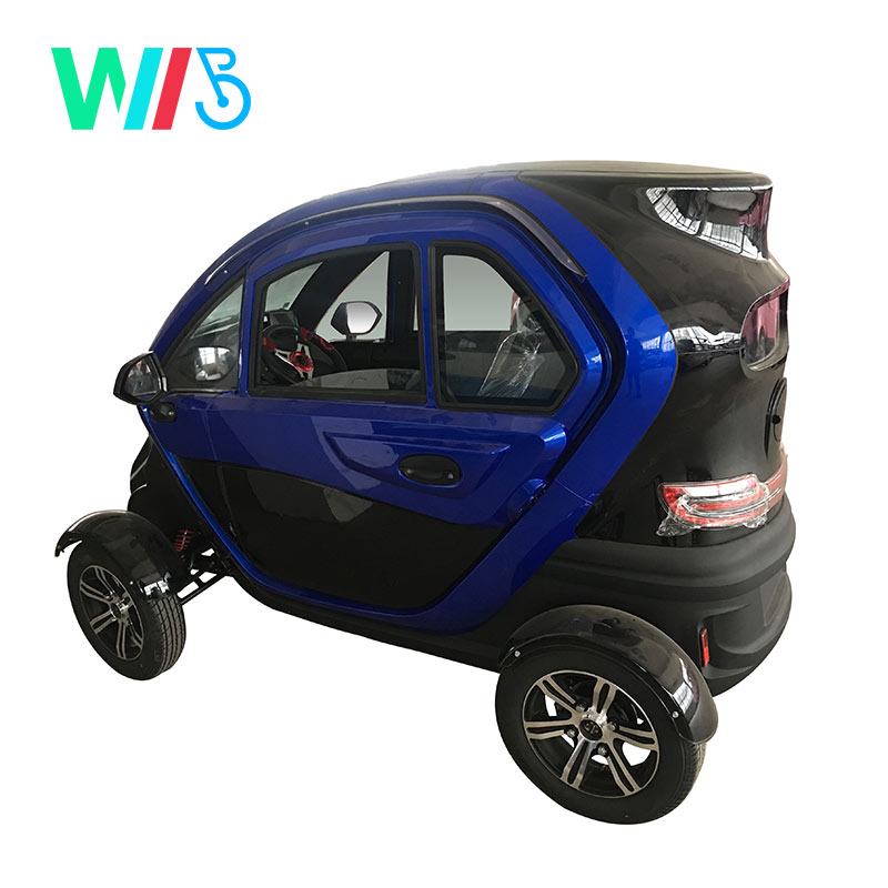 2024 Hot Sale Cheap High Quality 3 Seats Air Conditioner 4 Wheels Low Speed  Automatic Mini Electric Car