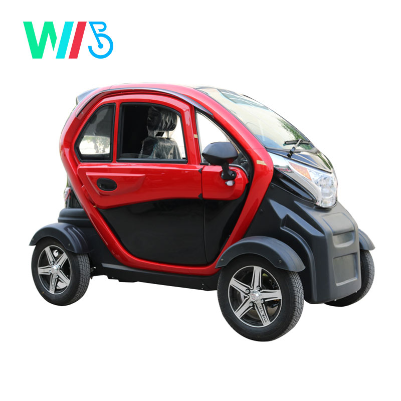2024 Hot Sale Cheap High Quality 3 Seats Air Conditioner 4 Wheels Low Speed  Automatic Mini Electric Car