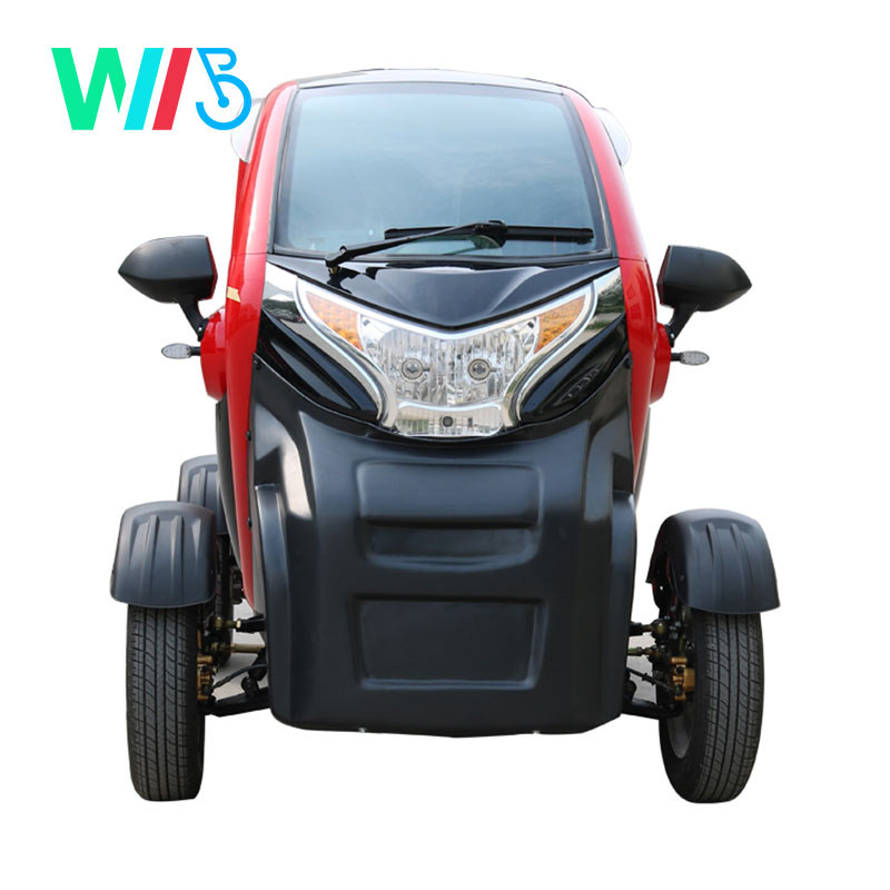 2024 Hot Sale Cheap High Quality 3 Seats Air Conditioner 4 Wheels Low Speed  Automatic Mini Electric Car