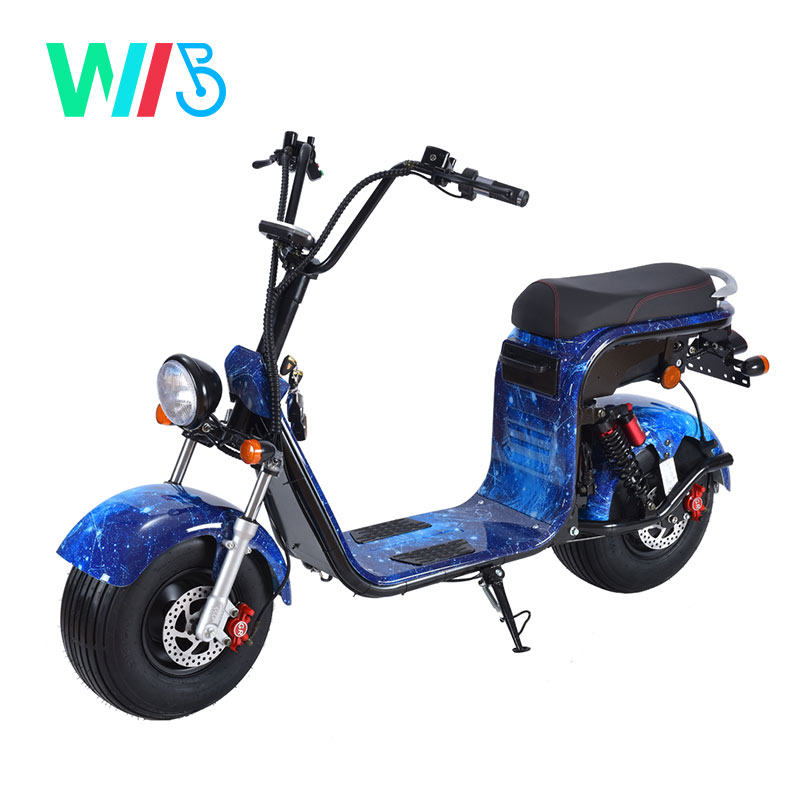 4 WKC8-1 EEC Latest Popular 1500W / 2000W Off Road E City Electric Scooter Sport Electric Motorcycle