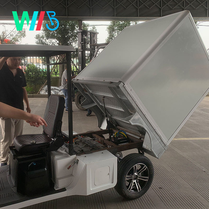 EEC Electric Car Approval Tuk Tuk Electric Cargo Car 38km/H 1seater Express Delivery Mail Truck/Mail Car/Electric Van