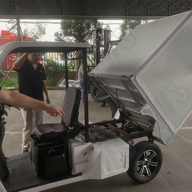 EEC Electric Car Approval Tuk Tuk Electric Cargo Car 38km/H 1seater Express Delivery Mail Truck/Mail Car/Electric Van