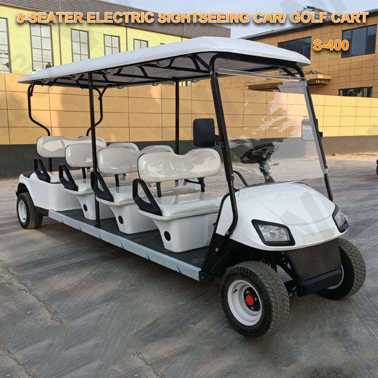 8 Seats European Standard Factory Supply Electric Battery Mini Shuttle Car Tourist Sightseeing Tour Bus for Sale