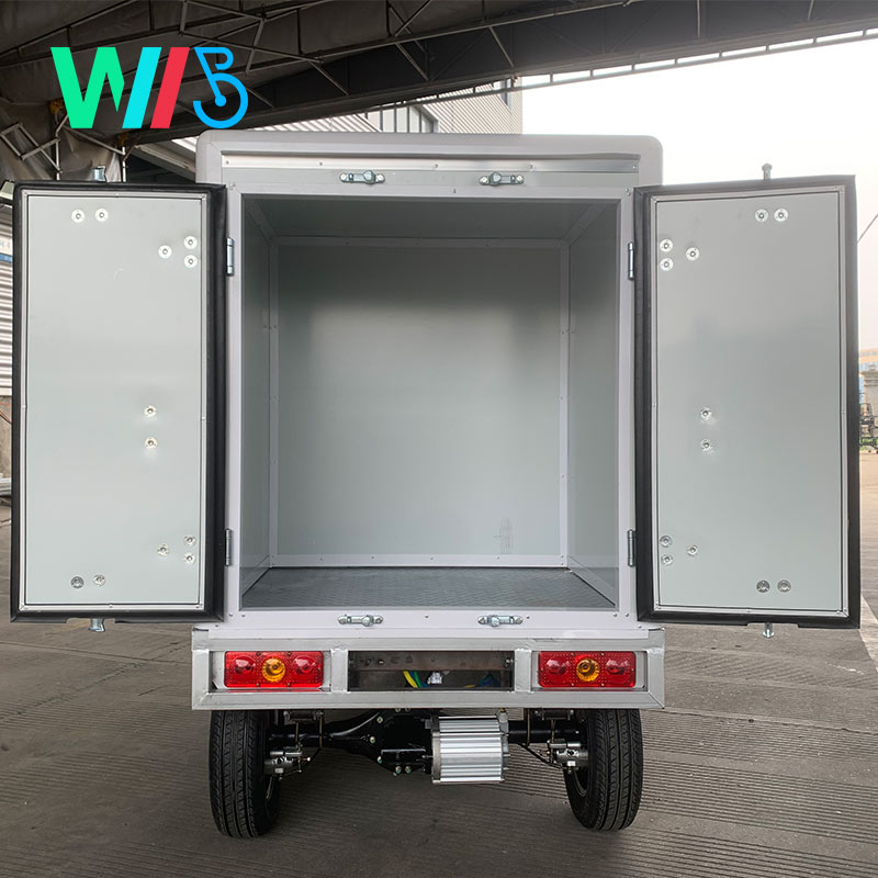 EEC Electric Car Approval Tuk Tuk Electric Cargo Car 38km/H 1seater Express Delivery Mail Truck/Mail Car/Electric Van