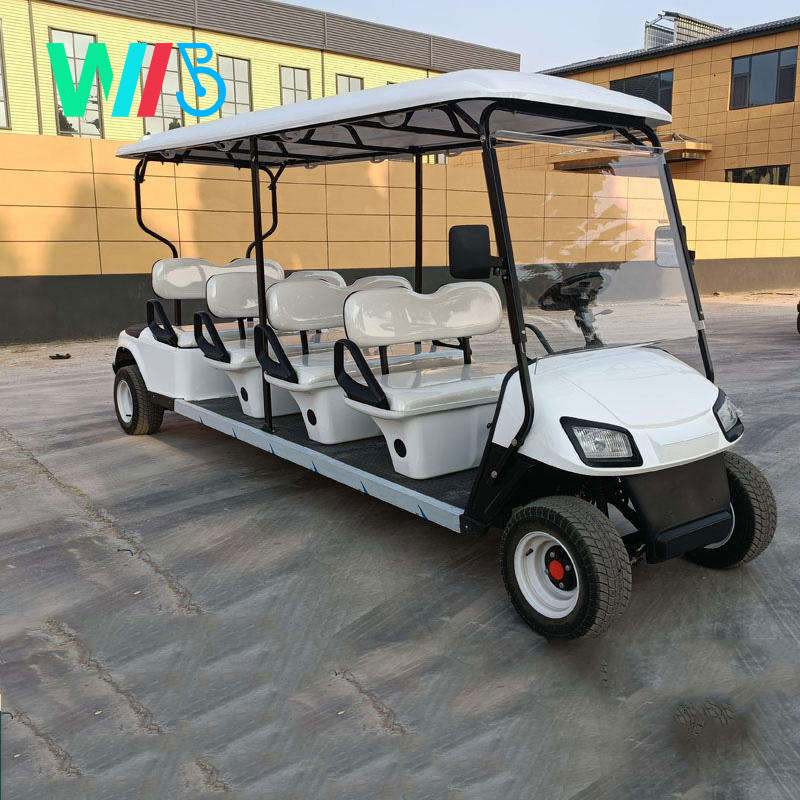 8 Seats European Standard Factory Supply Electric Battery Mini Shuttle Car Tourist Sightseeing Tour Bus for Sale