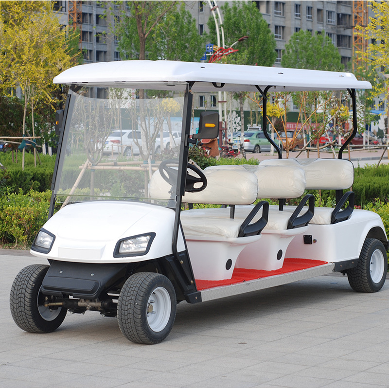 Cheap Custom Modern Manual Transmission 1/4/6/8/10 Person Small Marshell Remote Control Ice Cream Lithium Golf Cart
