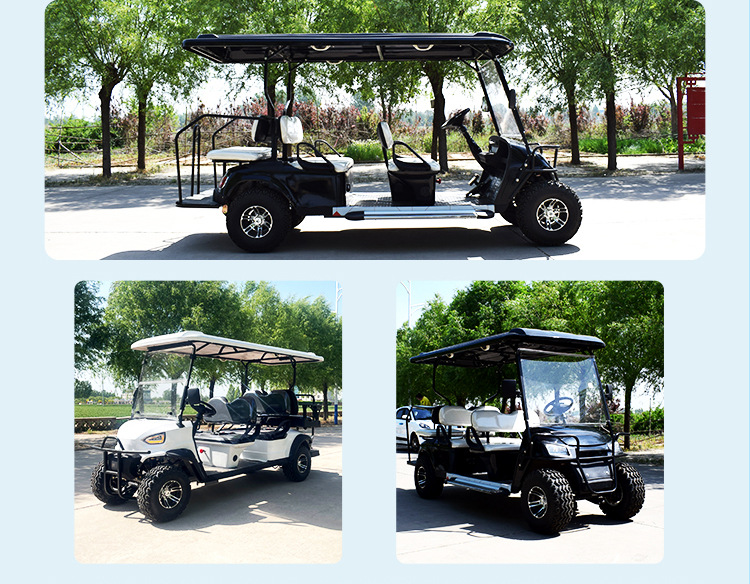 2/4/6/10/12/14 Seats Electric Sightseeing Car / Electric Shuttle Bus Electric Tourist Cart