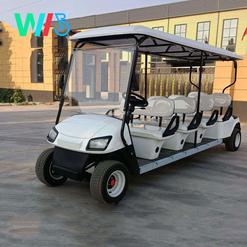 8 Seats European Standard Factory Supply Electric Battery Mini Shuttle Car Tourist Sightseeing Tour Bus for Sale