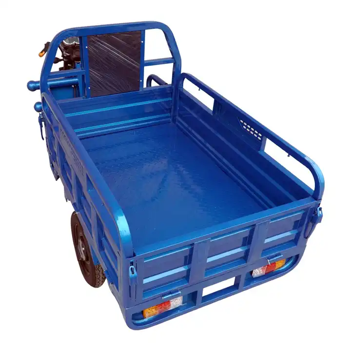 Heavy Carry Load 3 Wheels Electric Tricycle Cargo 1000W 60V 50km/h Cargo Motorcycle