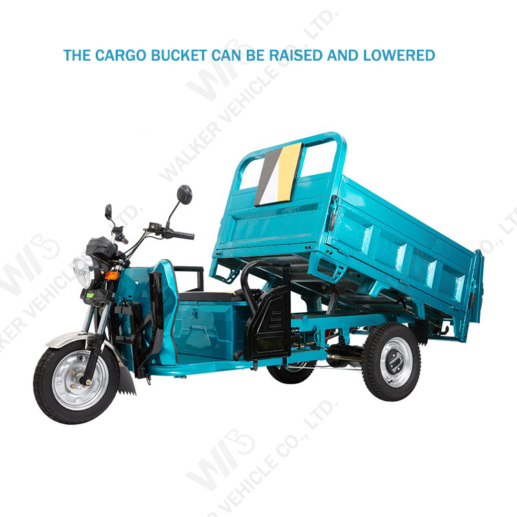 Delivery Cargo Express Country Farm Freight Village Traffic Tool Shipment Transport Three Wheels Electric Pickup Truck Tricycles