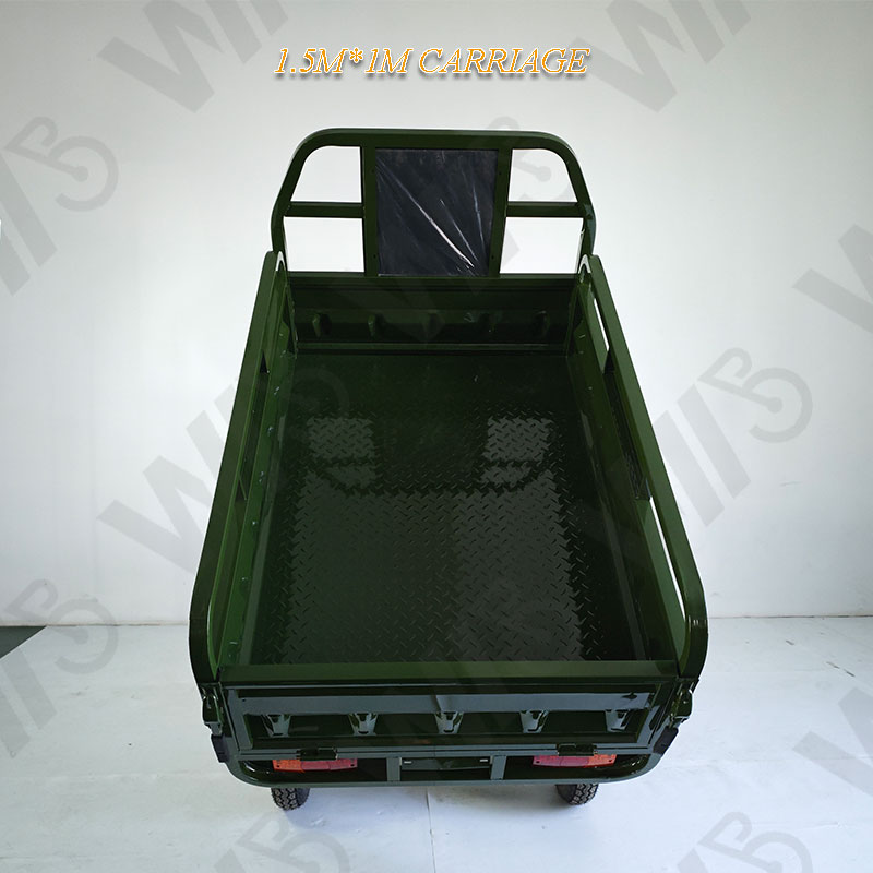 Heavy Carry Load 3 Wheels Electric Tricycle Cargo 1000W 60V 50km/h Cargo Motorcycle