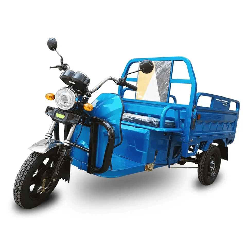 China Supply 45km/h Much Safety and Popular 60V 1000W 3 Gear Speed Electric Tricycle for Cargo
