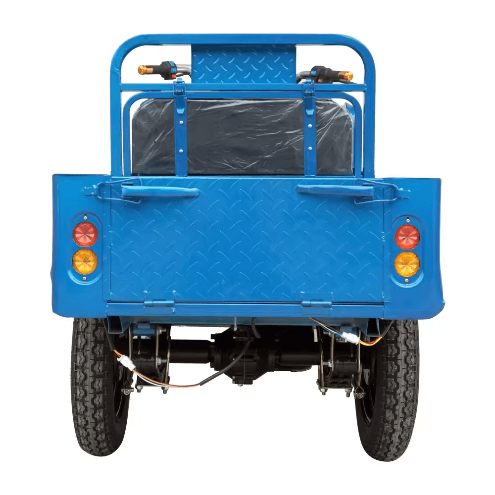 2024 Wholesale 1 Ton Capacity Adults Electric Three Wheels Cargo Tricycle E-Trikes Family Use