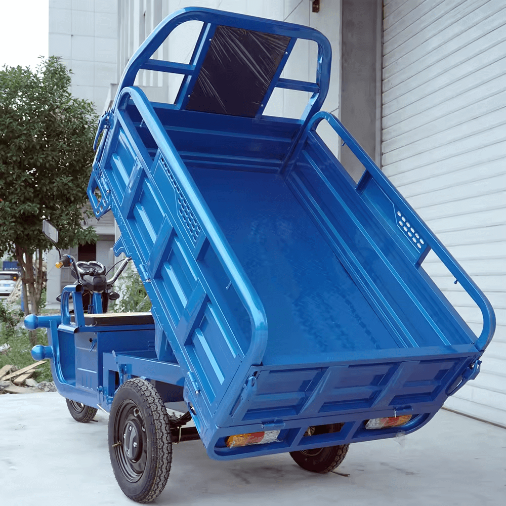 2024 Wholesale High Quality Three Wheels Electric Truck Cargo Tricycle Motorcycle
