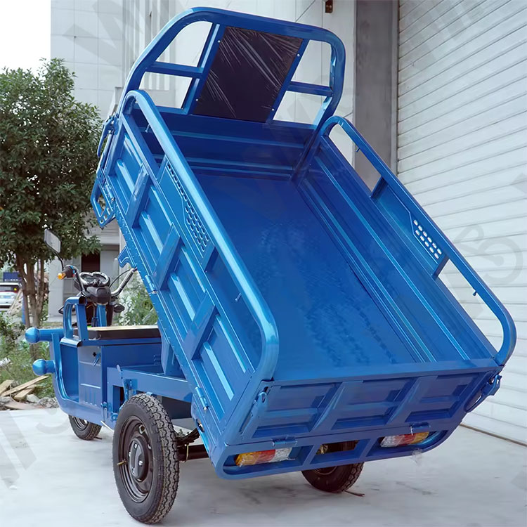 2024 Wholesale High Quality Three Wheels Electric Truck Cargo Tricycle Motorcycle