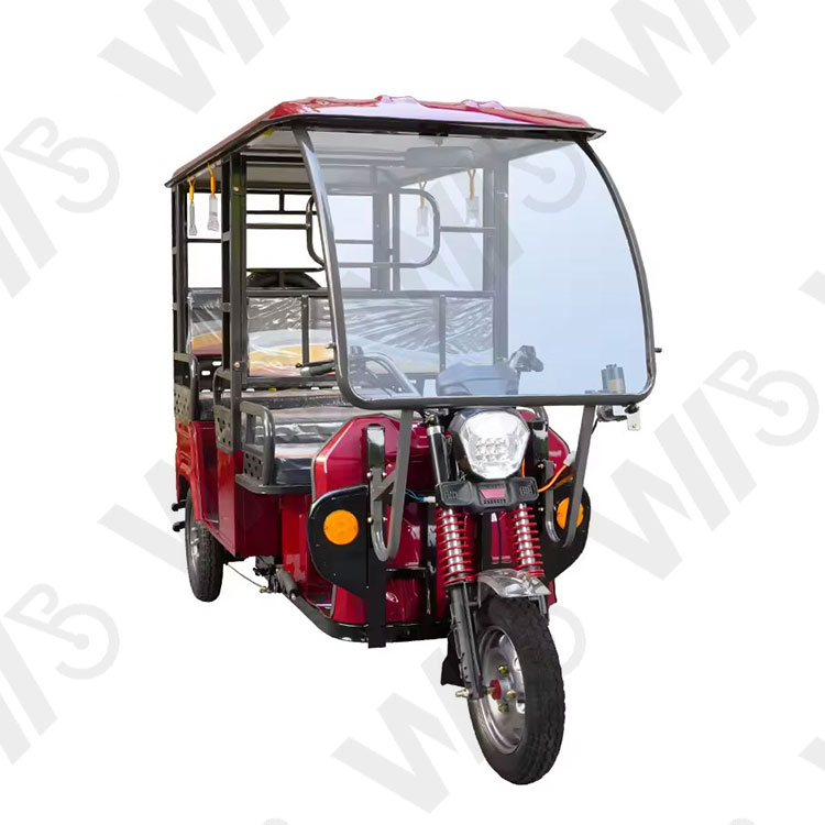 New Style Passenger Electric Tricycle For Adult Long Distance 100KM 800W Power Fat Tire Passenger Electric Tricycle Cargo