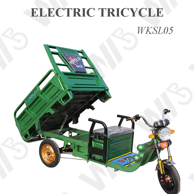 2024 Wholesale High Quality Three Wheels Electric Truck Cargo Tricycle Motorcycle