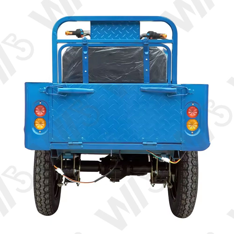 2024 Wholesale 1 Ton Capacity Adults Electric Three Wheels Cargo Tricycle E-Trikes Family Use