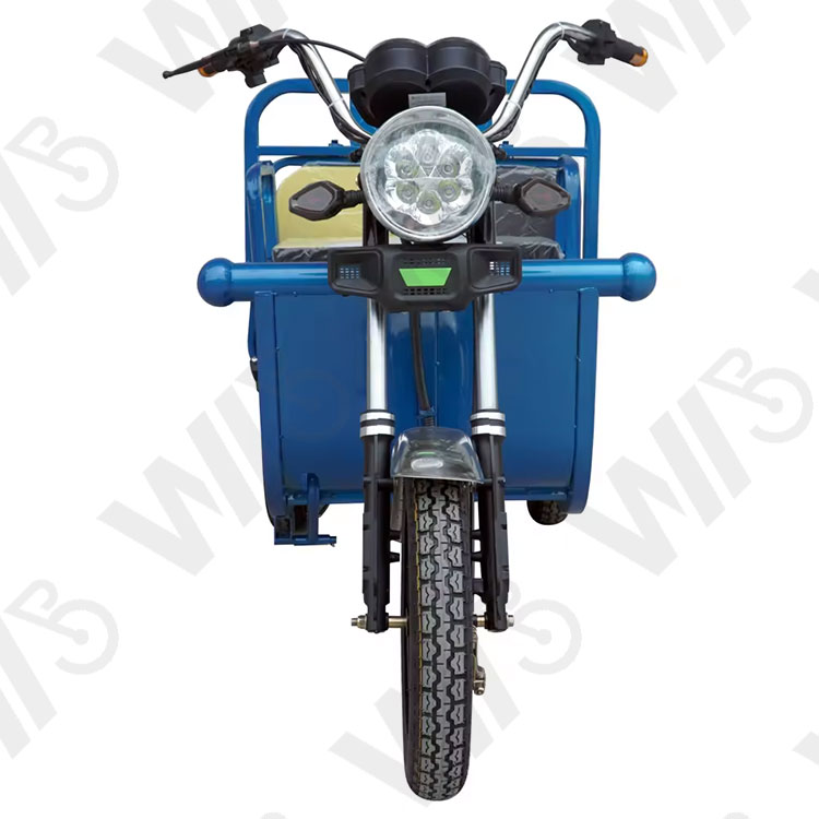 2024 Wholesale 1 Ton Capacity Adults Electric Three Wheels Cargo Tricycle E-Trikes Family Use