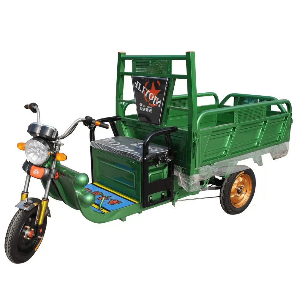2 2024 Wholesale High Quality Three Wheels Electric Truck Cargo Tricycle Motorcycle