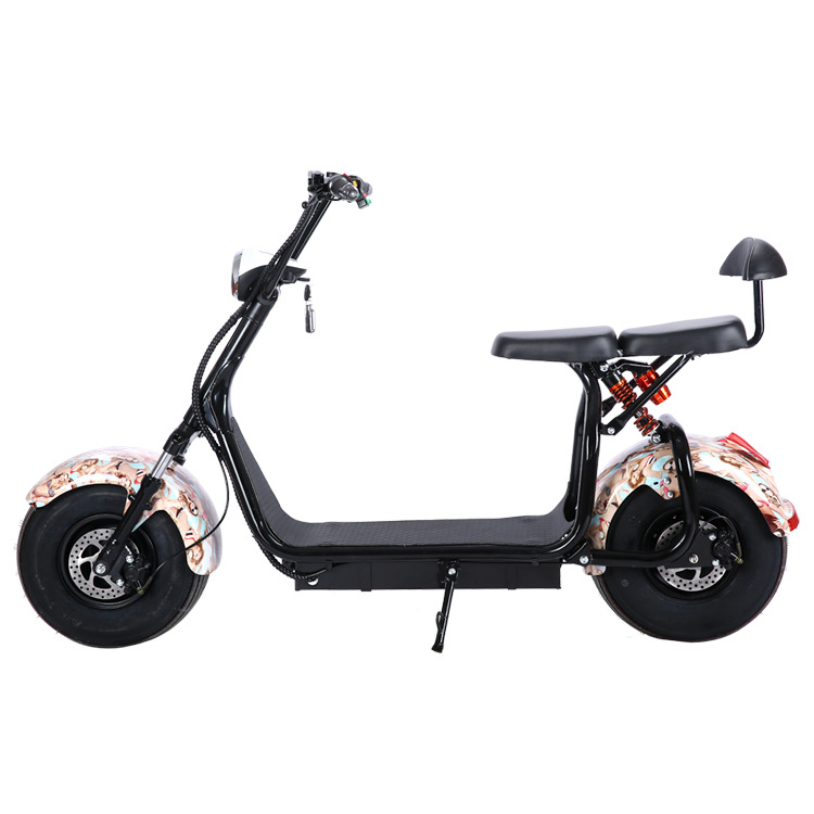 WKC5 2022 New Model Fat tire 2 Seat Mobility Scooter/Motorcycle/Vehicle
