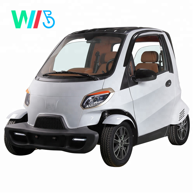 2021 Hot Sale High Quality 2/4 Seats Air Conditioner 4 Wheels Low Speed  Automatic Mini Electric Car