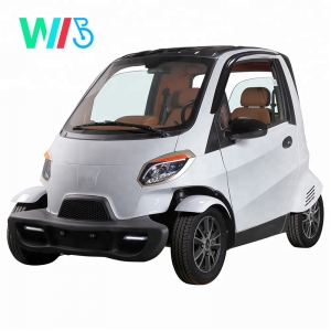 2024 Hot Sale High Quality 2/4 Seats Air Conditioner 4 Wheels Low Speed  Automatic Mini Electric Car