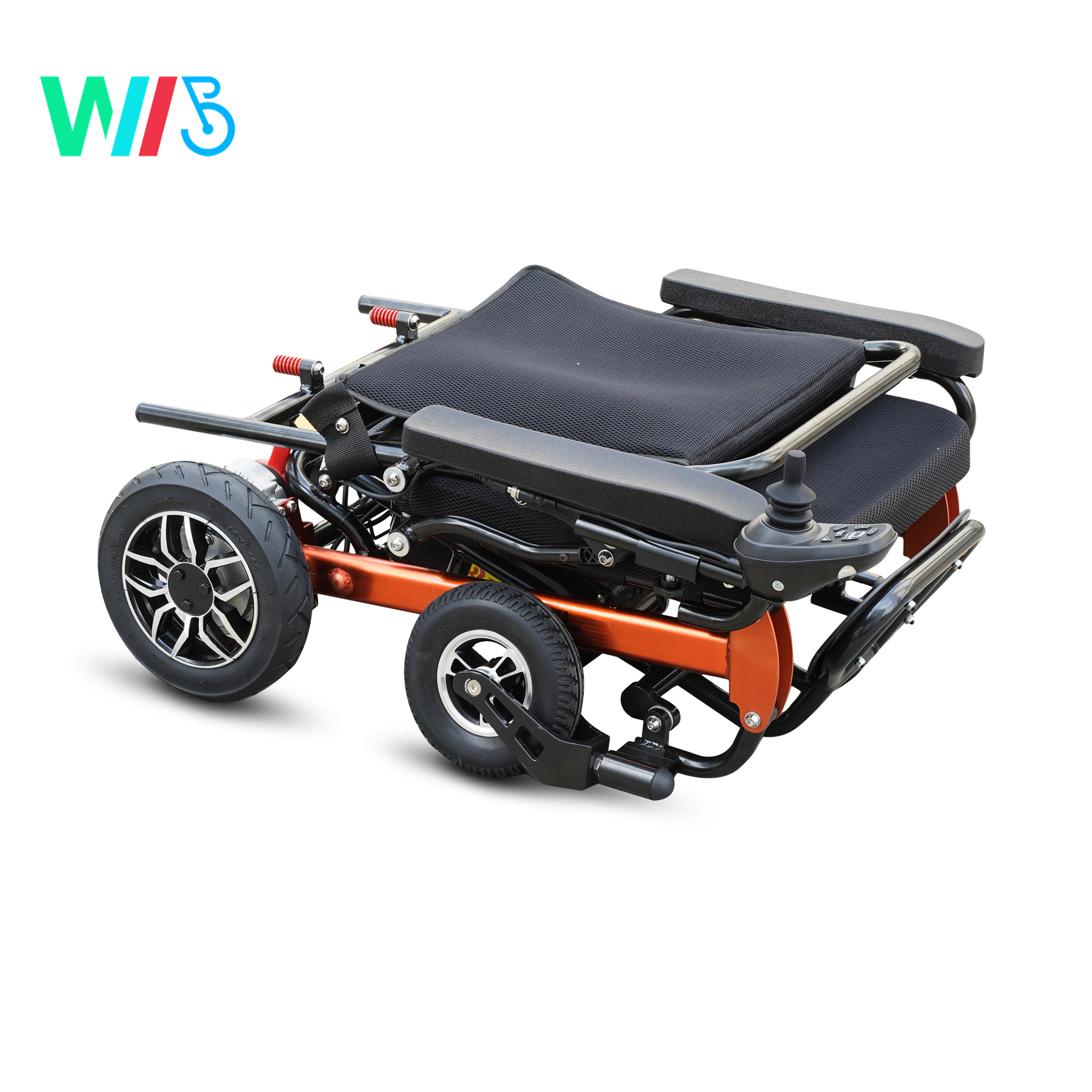 LY04 Handicapped Folding Motorized Automatic Power Electric Wheelchair For Disabled