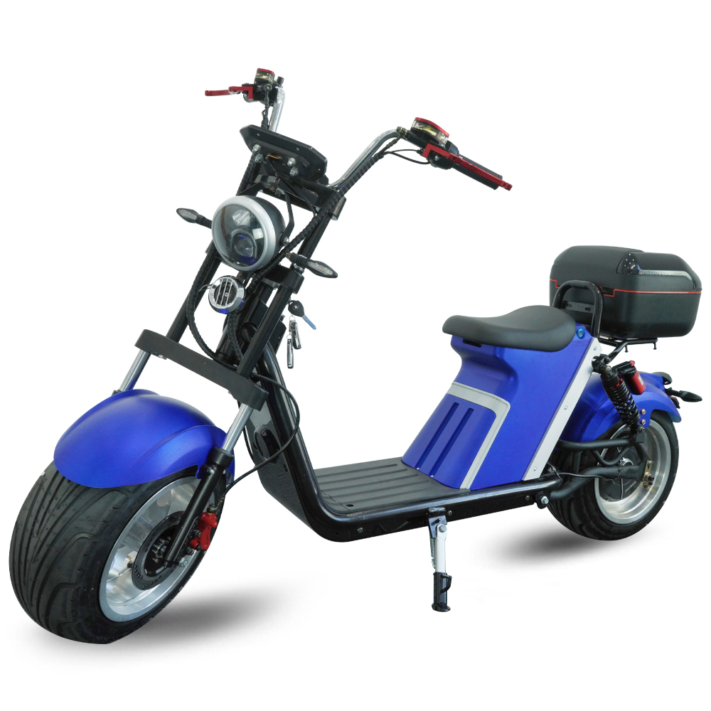 Europe Market Hot Selling 2024 Newly Developed E-Ctiycoco 20ah Lithium Battery Harley Electric Citycoco Electric Scooter