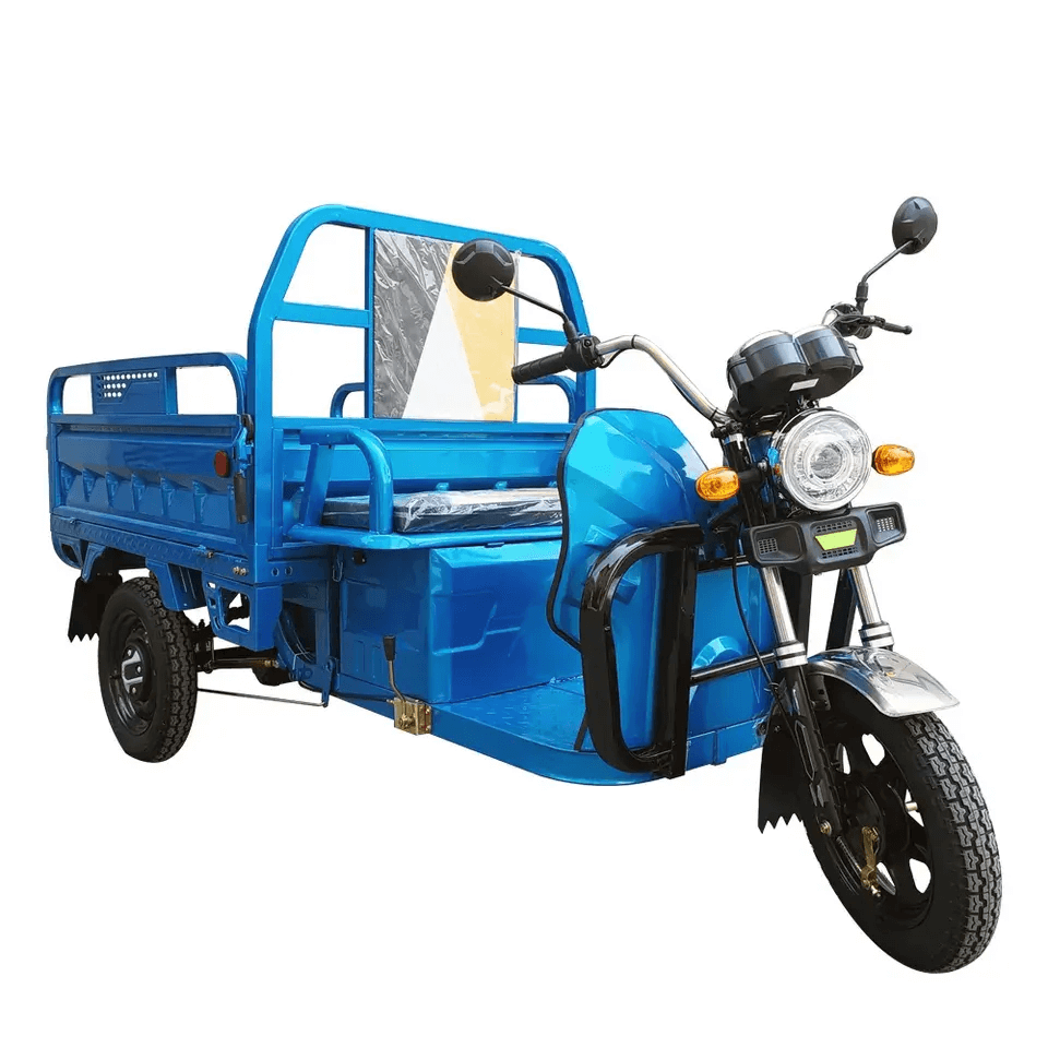 China Supply 45km/h Much Safety and Popular 60V 1000W 3 Gear Speed Electric Tricycle for Cargo