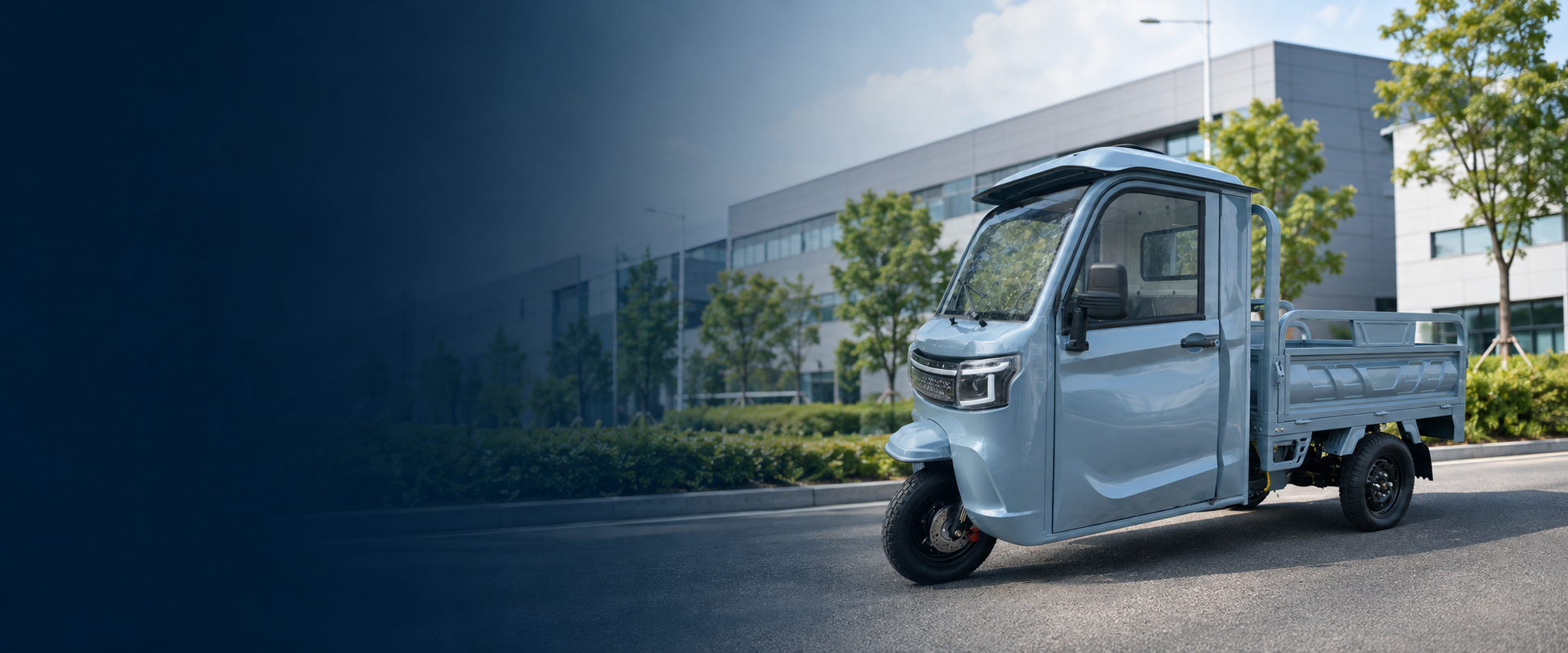 Walker Electric Cargo Tricycle for Europe Market